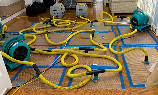 Professional Burst Pipe Water Damage technician working in Bowmansville, PA
